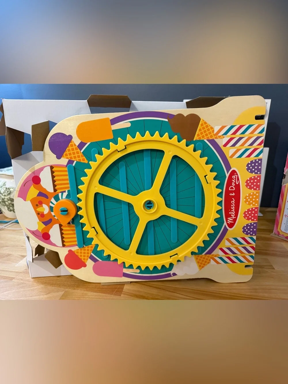Melissa & Doug Fun at Fair Roulette & Plinko Colorful Carnival Spinner Game